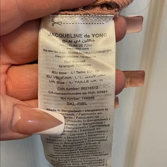 Pinkish Batwing Top - Picture 4 of 4